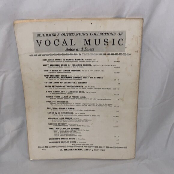 John Charles Thomas Album Of Favorite Songs And Arias, Songbook Music, 1946 - Picture 2 of 10